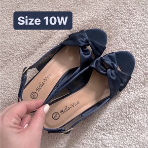 Bella-Vita Blue Wedges
